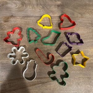 Target Multicolor Holiday Cookie Cutters Set